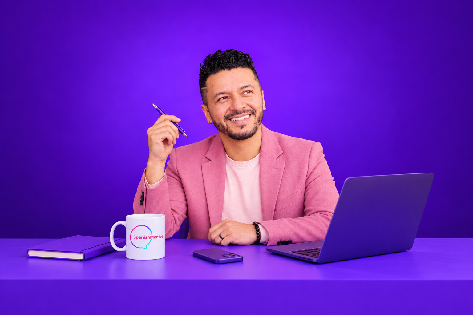 Aula de inglês ao vivo com o professor Javier